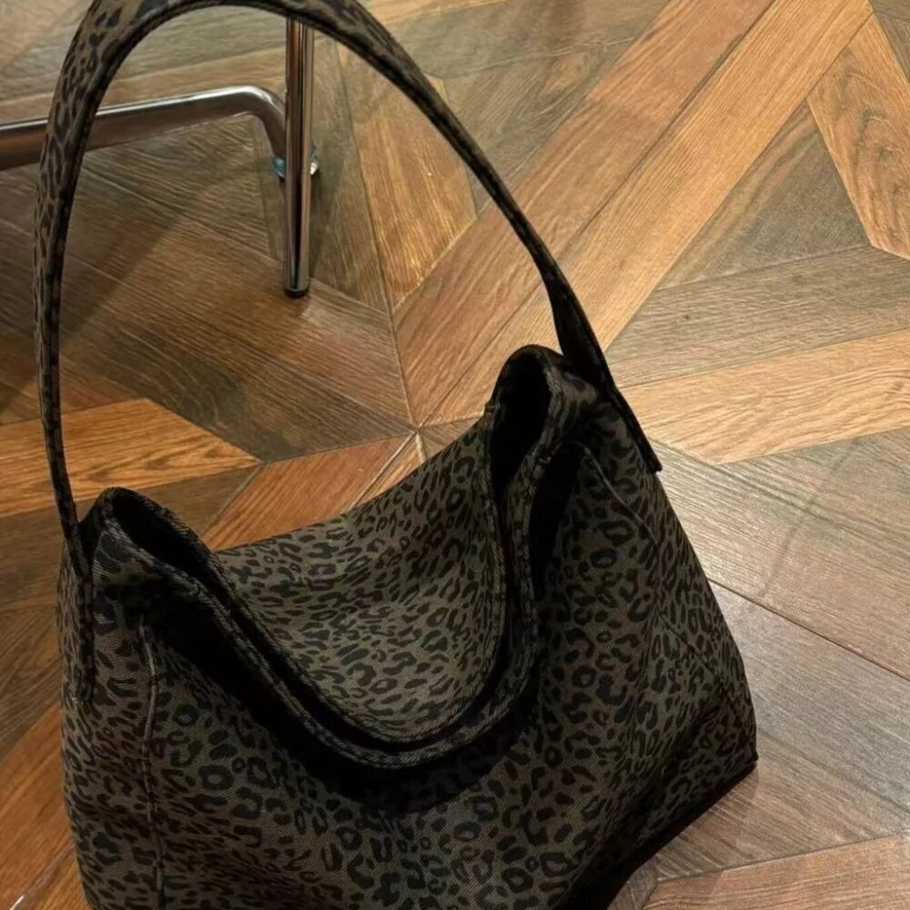 Leopard Print Tote Bag